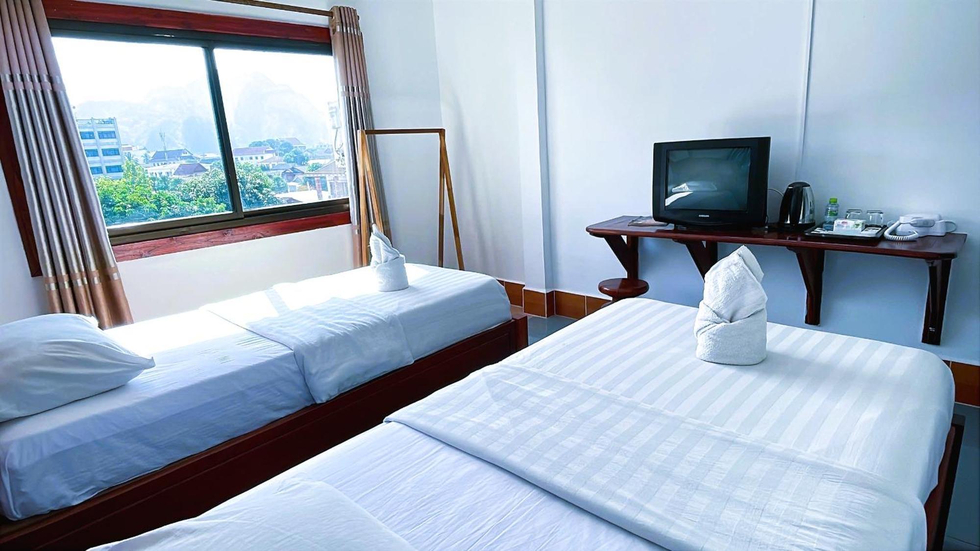 Walking Street Hotel Vang Vieng Exterior photo