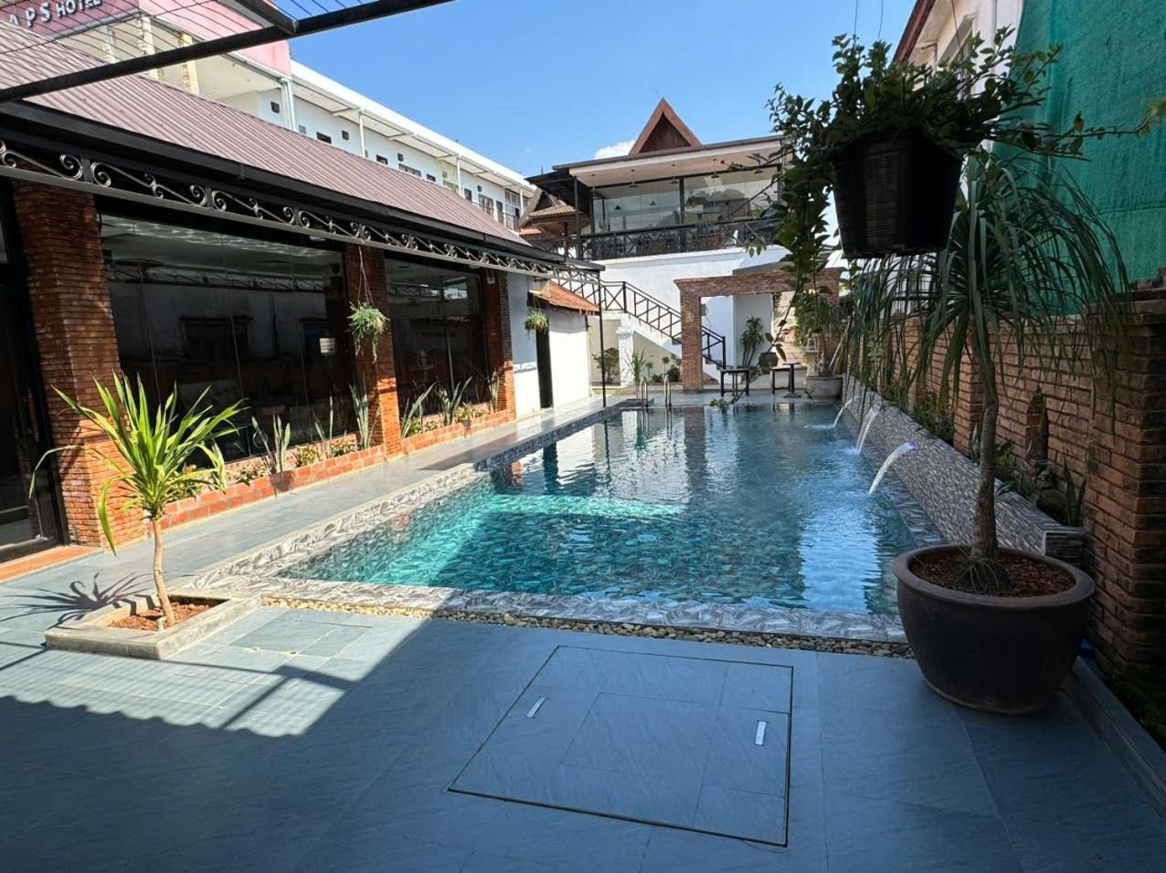 Walking Street Hotel Vang Vieng Exterior photo
